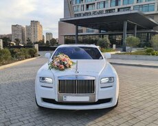 Свадебный автомобиль Rolls Royce Wist Ghost