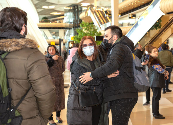 157 Azərbaycan vətəndaşı Türkiyədən ölkəyə gətirildi - FOTO