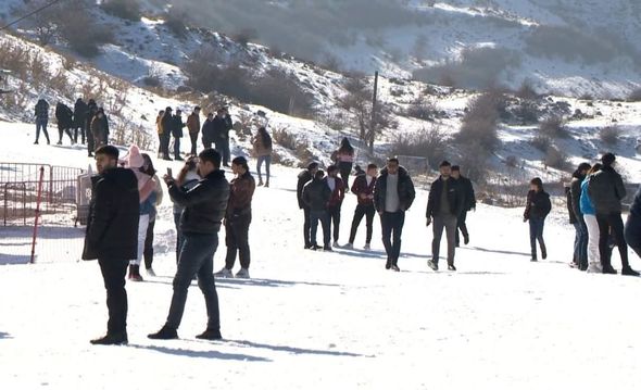 Naxçıvanda qış turizminə start verildi - FOTO