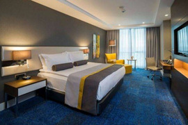 Bakının mərkəzində yerləşən hotel 3 illik fasilədən sonra yenidən açılır - FOTOLAR