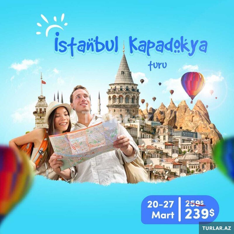 İstanbul & Kapadokya turu (20-27.03.2022)