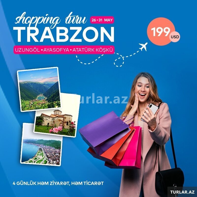 Trabzon Shopping Uzungol turu