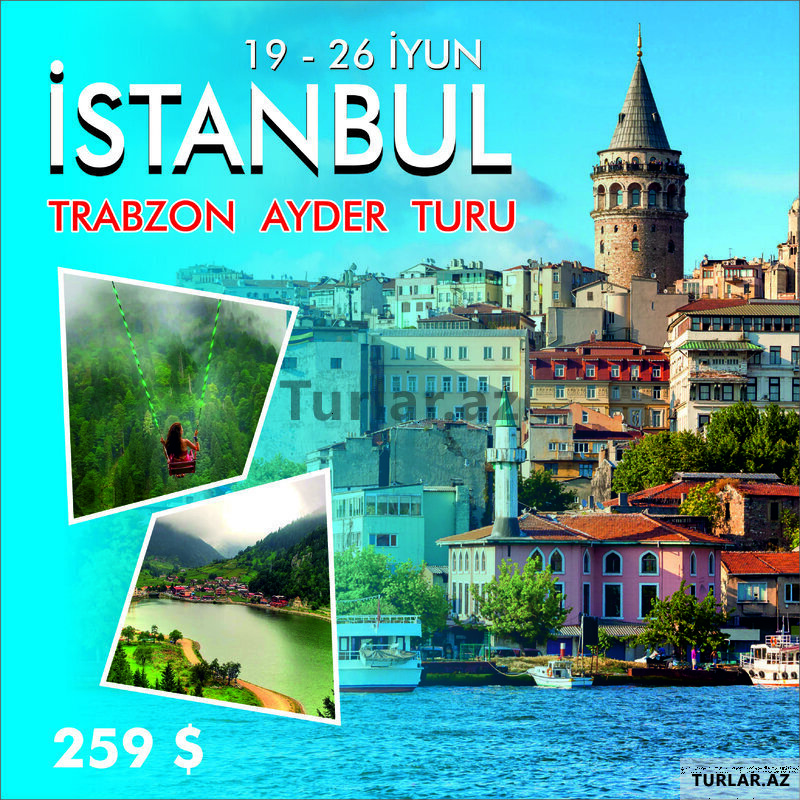 Istanbul Trabzon Ayder turu