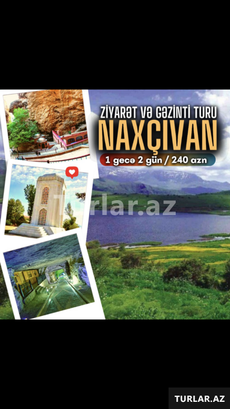 1 günlük Naxçıvan səhər ziyarət Turu