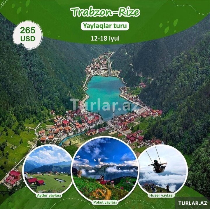 Trabzon Rize turu