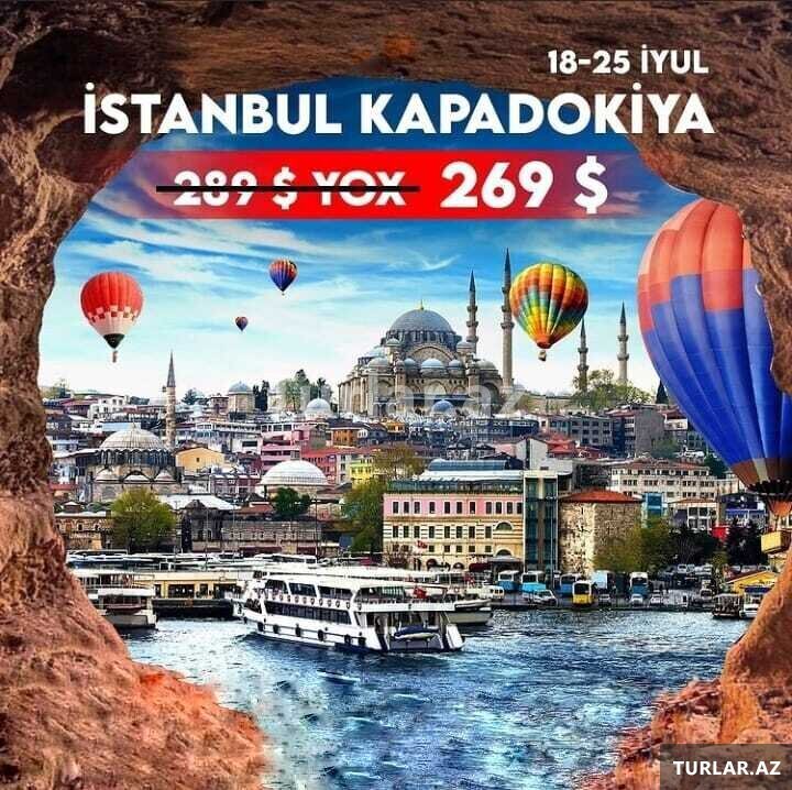 Kapadokya İstanbul səyahəti