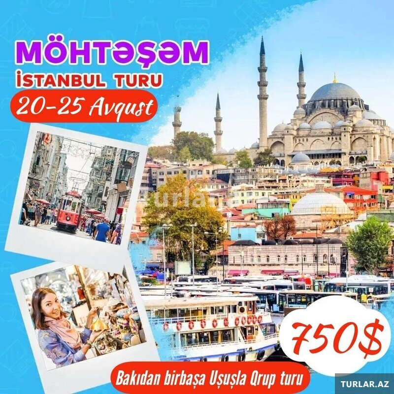 Təyyarə ilə möhtəşəm İstanbul turu