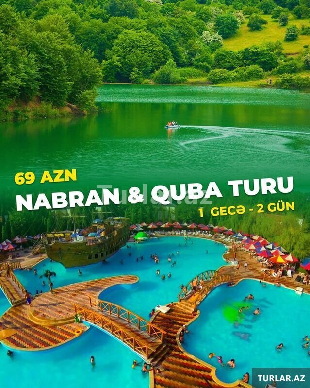 1 gecə 2 gün Nabran Qua turu