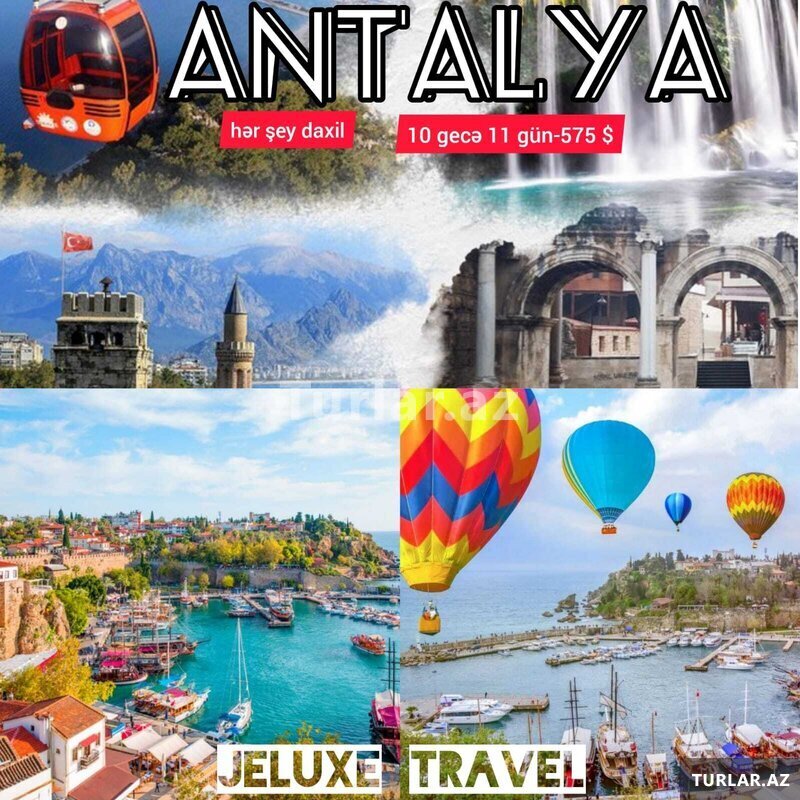 Antalya turu sentyabr və oktyabr