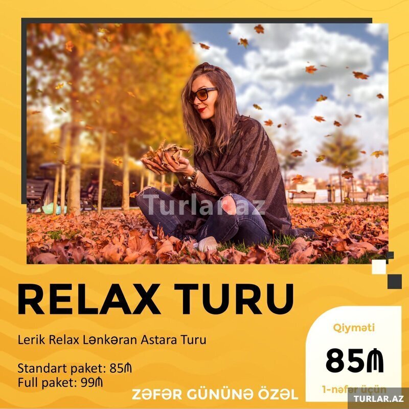 Zəfər Bayramı turu Relax Hotel ilə