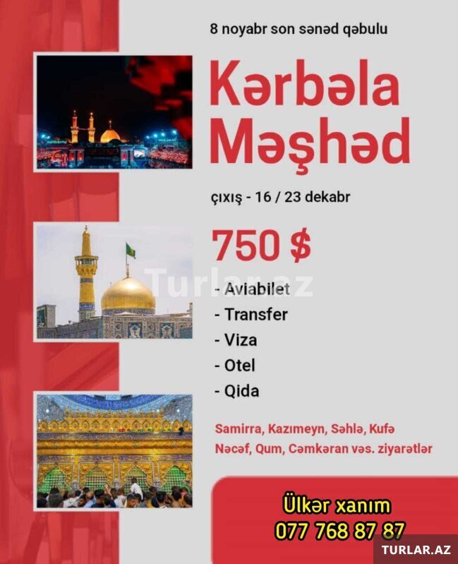 Məşəd Kərbəla ziyarəti