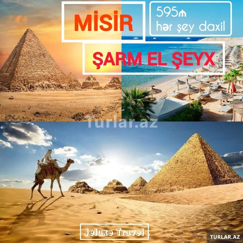 Misir Şarm El Şeyx turu Şok endirimlə tələsin