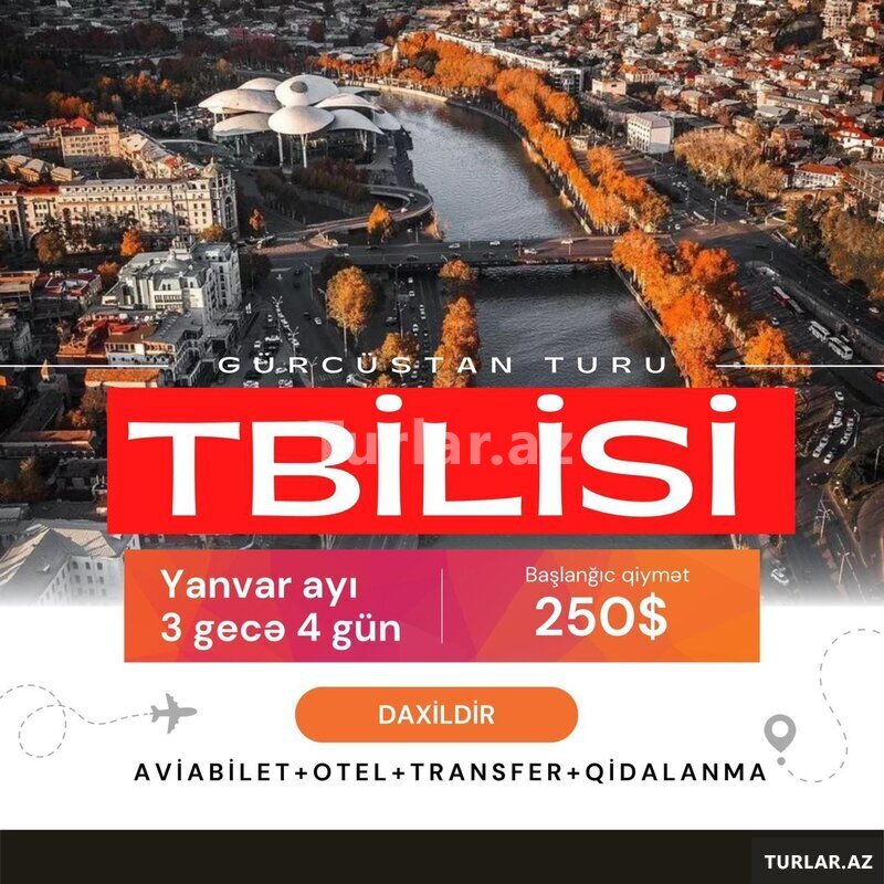 Tbilisi Turu endirimli 4 gün