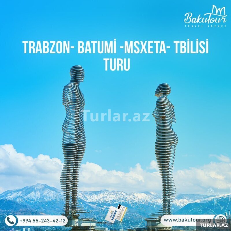 Tbilisi Batumi Trabzon Msxeta turu