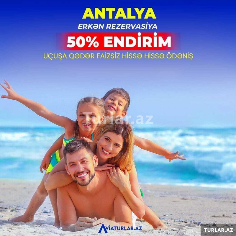Erkən Rezervasiya Antalya