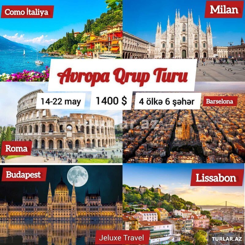 İtaliya İspaniya Macaristan Portuqaliya turu