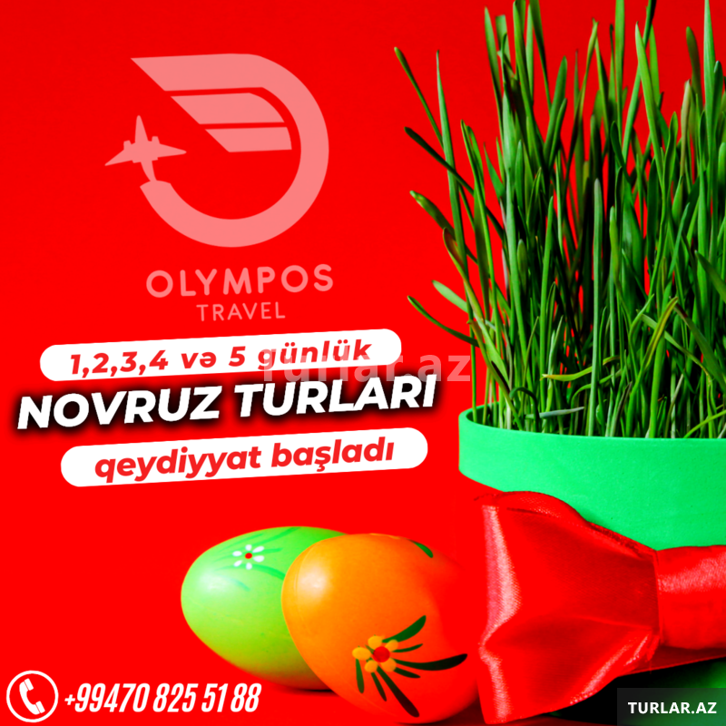 Endirimli Novruz turlari
