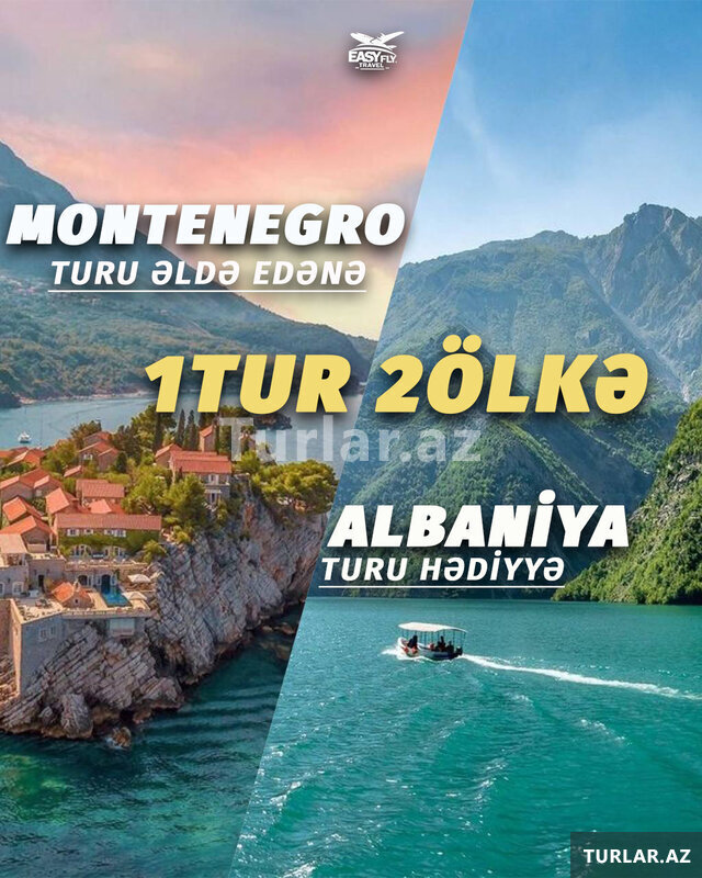 Montenegro turu alana Albaniya turu hədiyyə