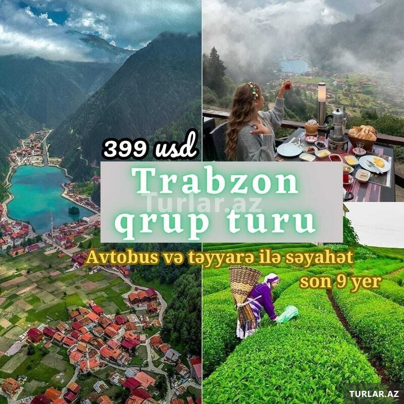 Trabzon Artvin Van Gölü Iğdir Turu