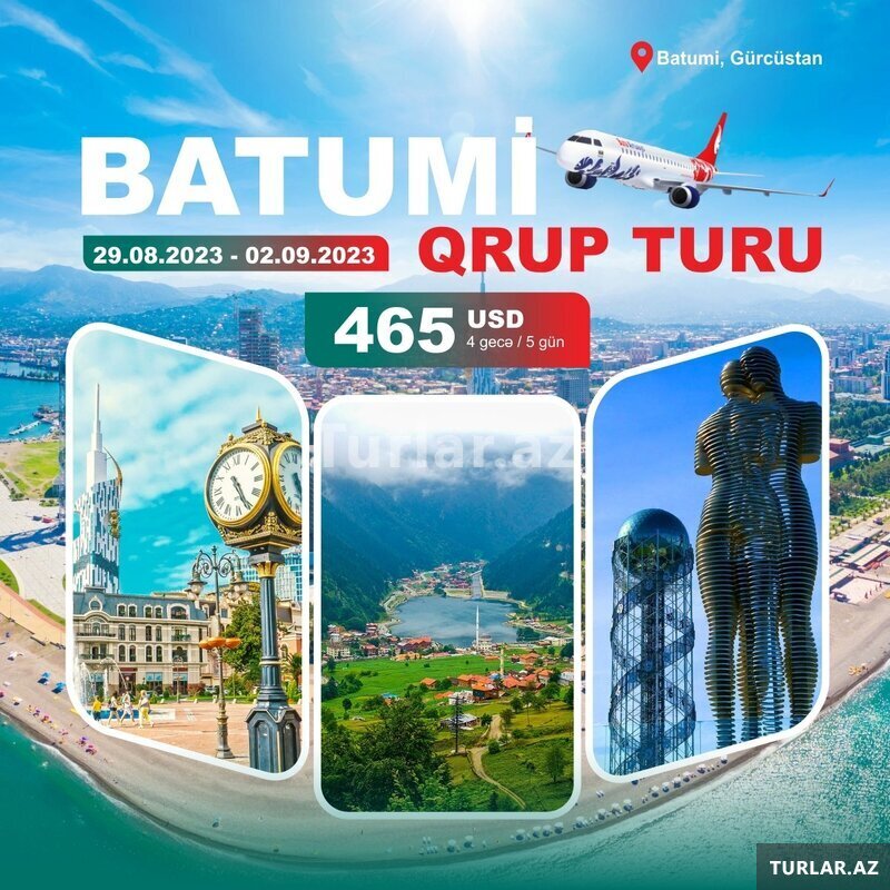 Batumi-Trabzon-Tbilisi turu
