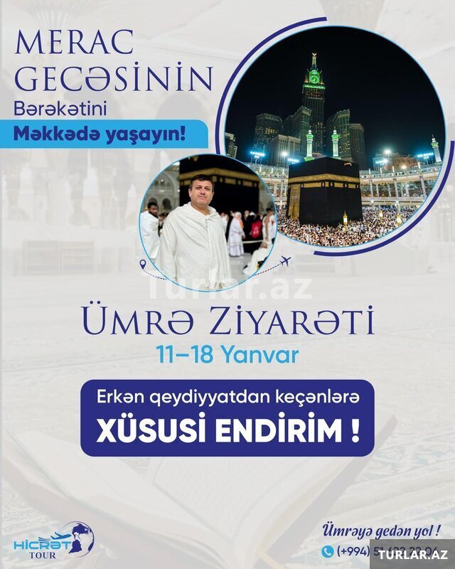Ümrə ziyarəti Oktyabr, Noyabr, Dekabr aylarında Ümrə ziyarəti Oktyabr, Noyabr, Dekabr aylarında