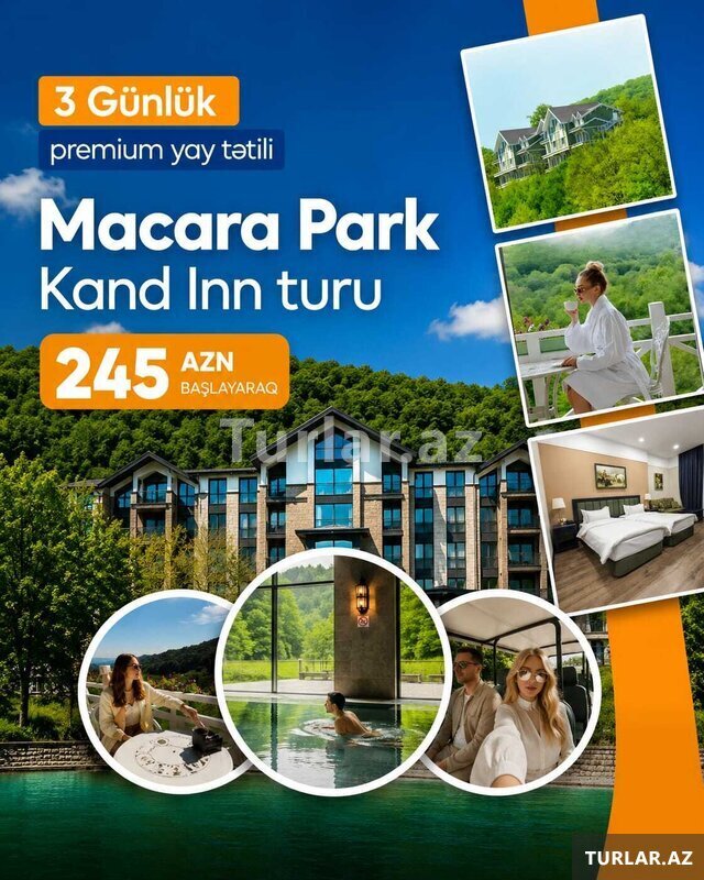 3 günlük premium Quba Macəra Lake Park turu 3 günlük premium Quba Macəra Lake Park turu