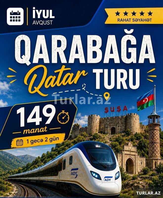 2 günlük Qarabağ Qatar turu 2 günlük Qarabağ Qatar turu