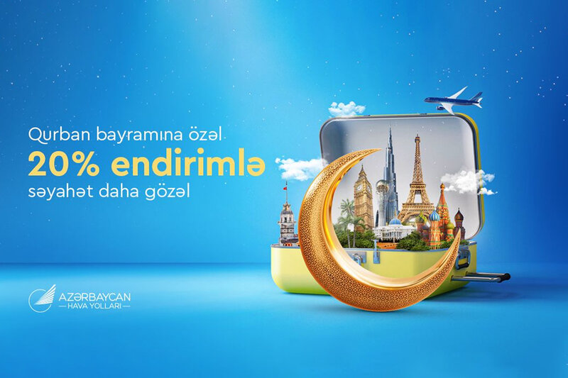 AZAL Qurban bayramı münasibətilə aksiya elan edir: Bütün istiqamətlərə 20% güzəşt