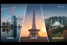 AZAL Pakistanın üç məşhur şəhərinə - UÇUŞLAR AÇIR