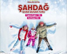 4* Maajid Hoteldə Quba Qusar Şahdağ turu