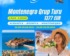 Montenegro qrup turu