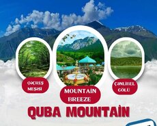 Quba Mountain Breeze qımıl qazma yaylası turu