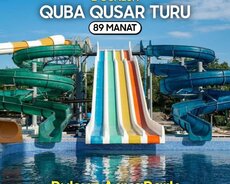 Möhtəşəm Aquparklı Quba Qusar turu