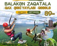 Balakən Zaqatala Qax Şəki yaylası turu