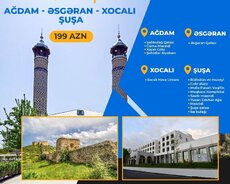 Möhtəşəm Xocalı Ağdam Əsgəran Şuşa Turu