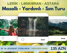 Lerik Lənkəran Yardimli Masalli Astara Sim turu