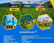 Xankəndi Şuşa Ağdam Xocalı Əsgəran turu