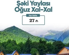1 günlük Şəki Qəbələ turu