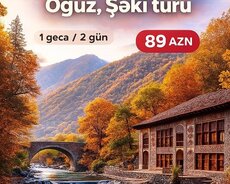 İsmayıllı Qəbələ Oğuz Şəki turu