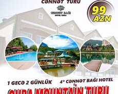 Quba Mountain breeze Cənnət Bağı tur (2 günlük)