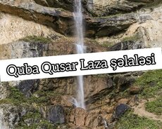 Quba Qusar Laza şəlaləsi