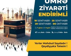 Ümrə Ziyarəti Sentyabr Ayı