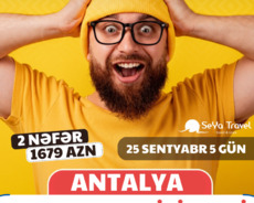 Antalya üçün Son endirim fürsətləri