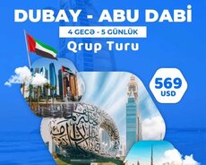 Ən sərfəli Dubay Abu-dabi Qrup turu