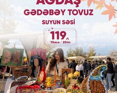 Zəfərə özəl Ağdaş Tovuz Gədəbəy turu