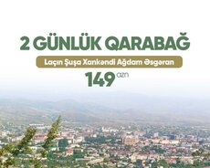 Laçın Şuşa Xankəndi Xocalı Ağdam Əsgəran turu