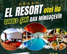 5* Qax Настоящий расслабляющий 2-дневный тур на курорте El Resort