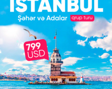 7 günlük İstanbul şəhər və adalar qrup turu