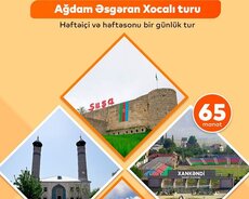 Xankəndi Şuşa Ağdam Xocalı Əsgəran turu