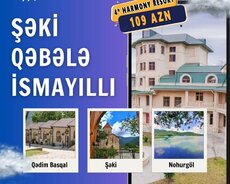 İsmayıllı, Qəbələ 7 Gözəl, Şəki turu